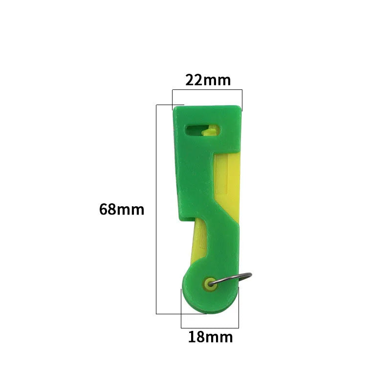 1/3/5pcs Random Color Threader Elderly Guide Needle Easy Device Convenient Automatic Sewing Needle Threader Thread Guide Tool