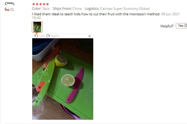 Colorful Children's Safe Cooking Knife Chef Nylon Knives Fruit Bread Cake Salad Lettuce Knifies  Plastic Kitchen Tools Set 2022