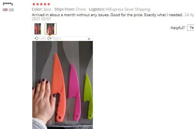 Colorful Children's Safe Cooking Knife Chef Nylon Knives Fruit Bread Cake Salad Lettuce Knifies  Plastic Kitchen Tools Set 2022