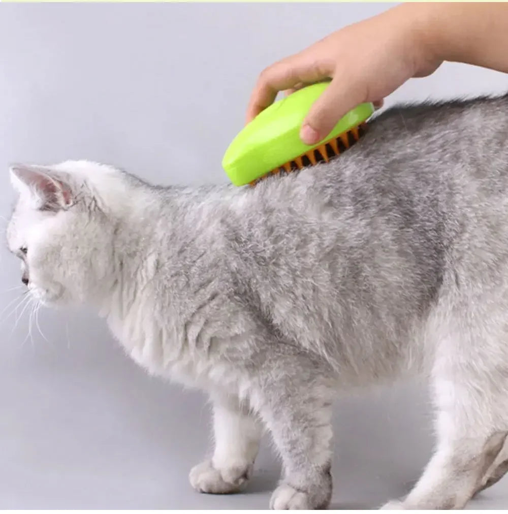3in1 Electric Sprays Massage Combs Cat Dog Steamy Brush Steam Brush Electric Sprayer for Massage Pet Grooming Tool Shedding