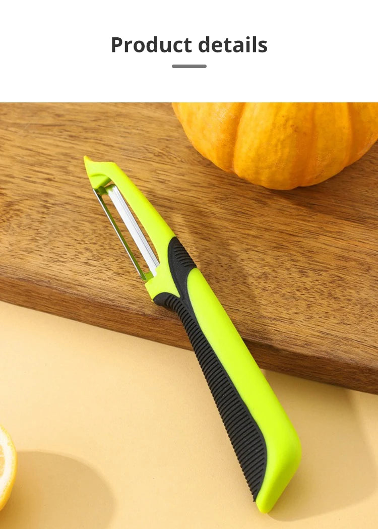 Anti Slip Handle Peeler, Peeler, Magic Tool, Melon, Potato, Fruit, Scraper, Kitchen Vegetable Tool Accessories