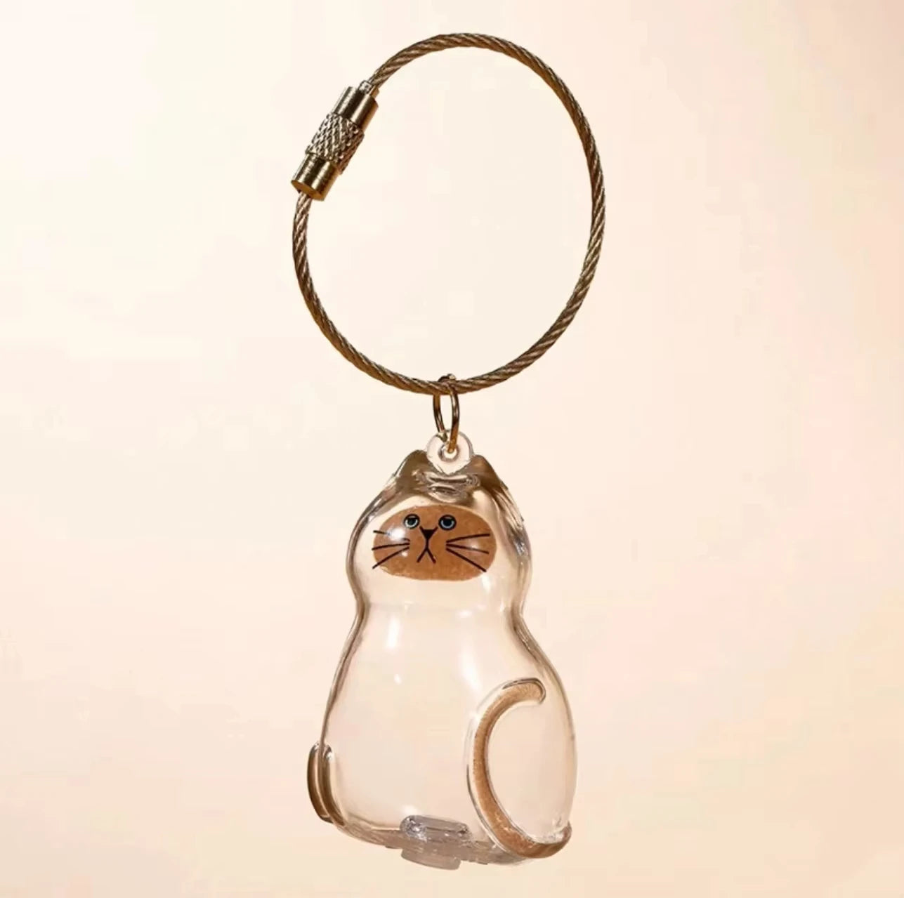 Cat Fur Keychain Capsule