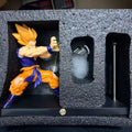 Anime Dragon Ball Son Goku Kamehameha Night Light Figures Desktop Touch Control Lamp Rechargeable Night Lamp Figures with Cotton