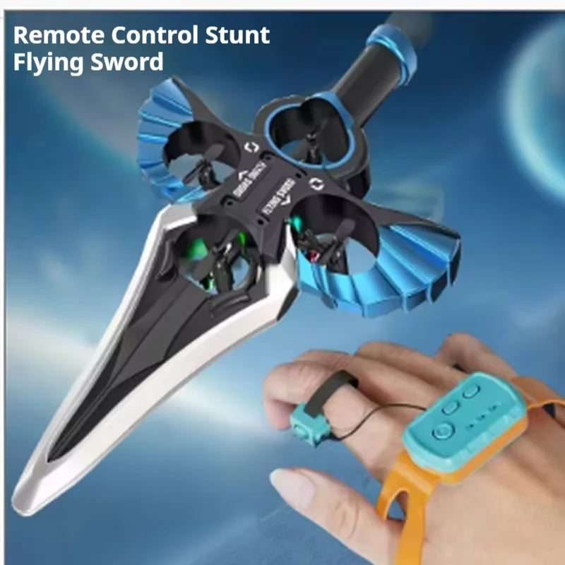 70cm Remote Flying Sword Drone,Rc Glider For Adults,3-Speed Stunt Hand Remote Controlled,Drop-Resistant Material,360° Stunt Flip
