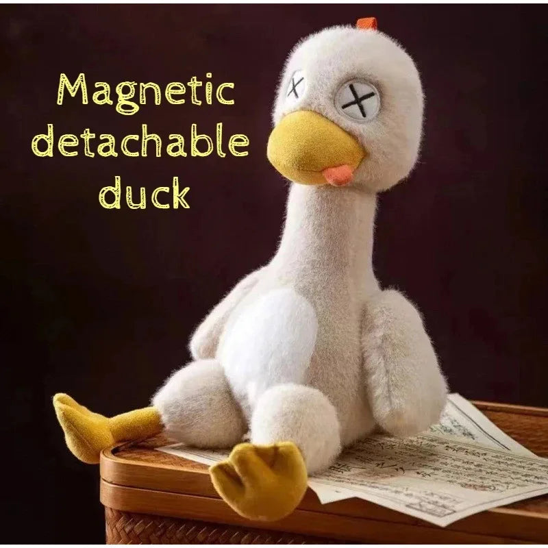 Magnetic Cute Duck decor ornaments Detachable Salted Duck Fun Toy Suitable As A Gift For Friends And Also As A Home Decor Item