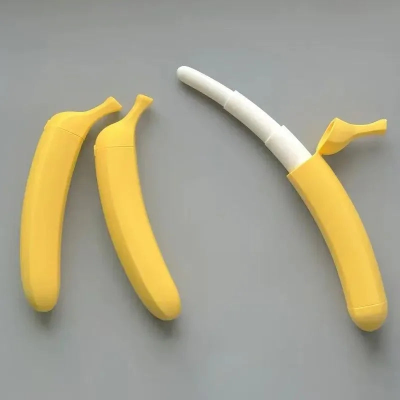 3D Printed Extendable Banana Sword Retractable Realistic Holiday Role Play Ornament Gift Craft Creative Home Ornaments