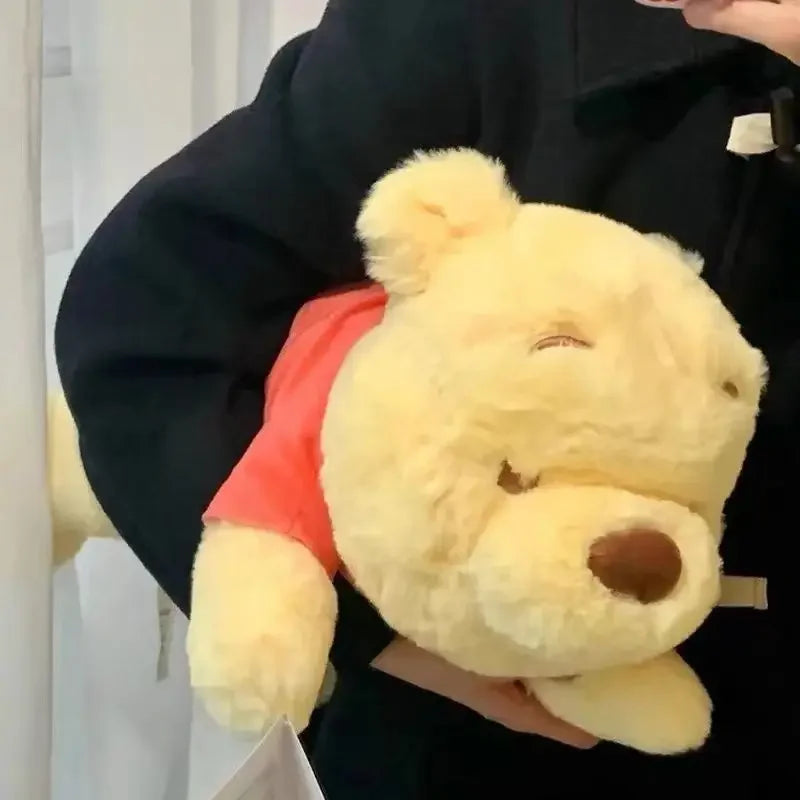 Disney Winnie The Pooh Kawaii Pooh Bear Stuffed Plush Toy Doll Cartoon Sofa Cushion Pillow Peluches Children Girl Birthday Gift