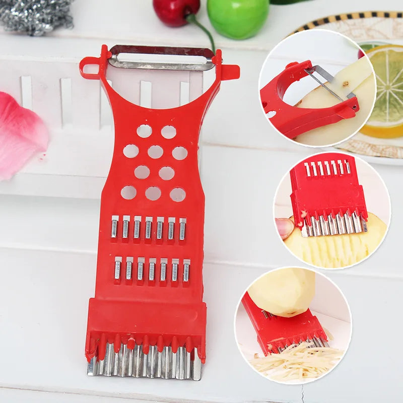 Multi-Function Vegetable Fruit Peeler Grater Hand Slicer Double Head Cutter Cucumber Carrot Potato Knife Kitchen Home Gadgets