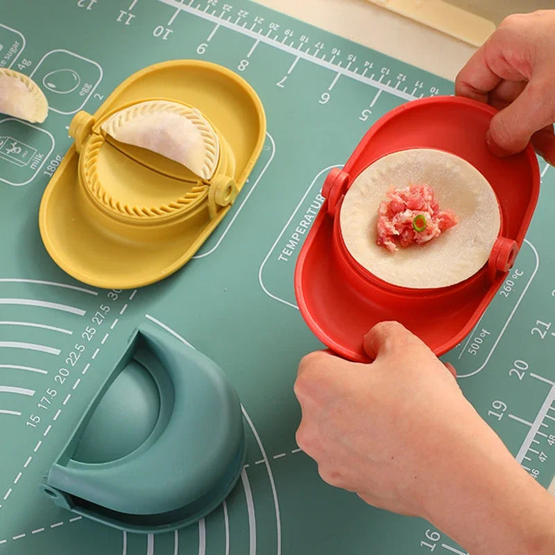 3 in 1 Multifunctional Dumplings Maker DIY Kit Jiaozi Mould Wrapper Presser Cooking Accessories Dumplings Tools Kitchen Gadgets