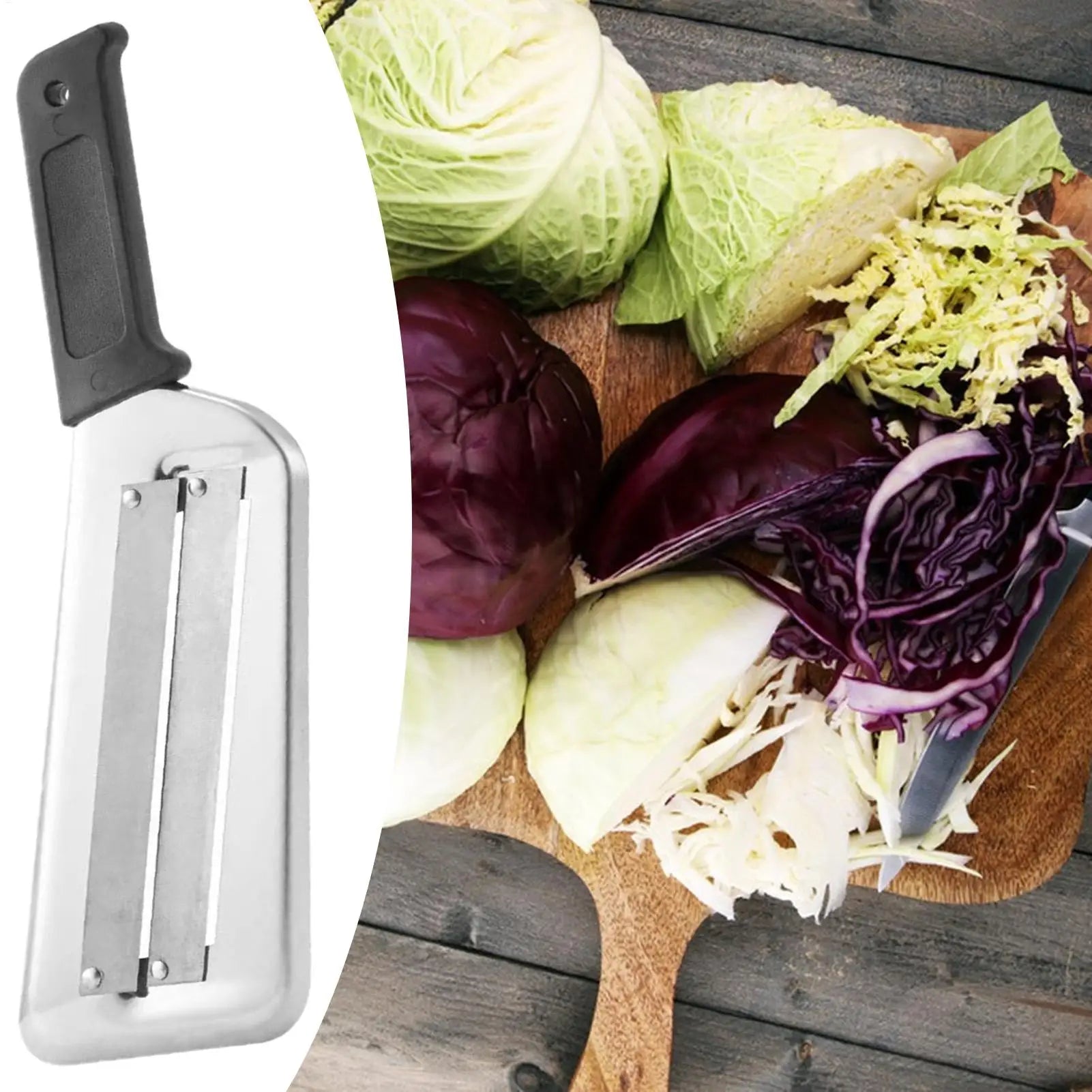 Vegetables Cutter Stainless Steel Veggie Shredders Tool Kitchen Food Shredding Aid With Non-slip Base for Salads Stir-fry