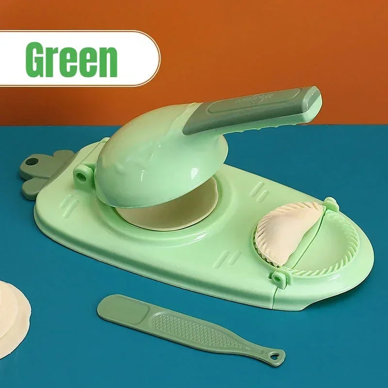 Manual Dumplings Maker Press Device Dumpling Mold  Manufacturing 2 in 1 Skin Wrapper Kitchen Raviolis Empanadas Kitchen Gadgets