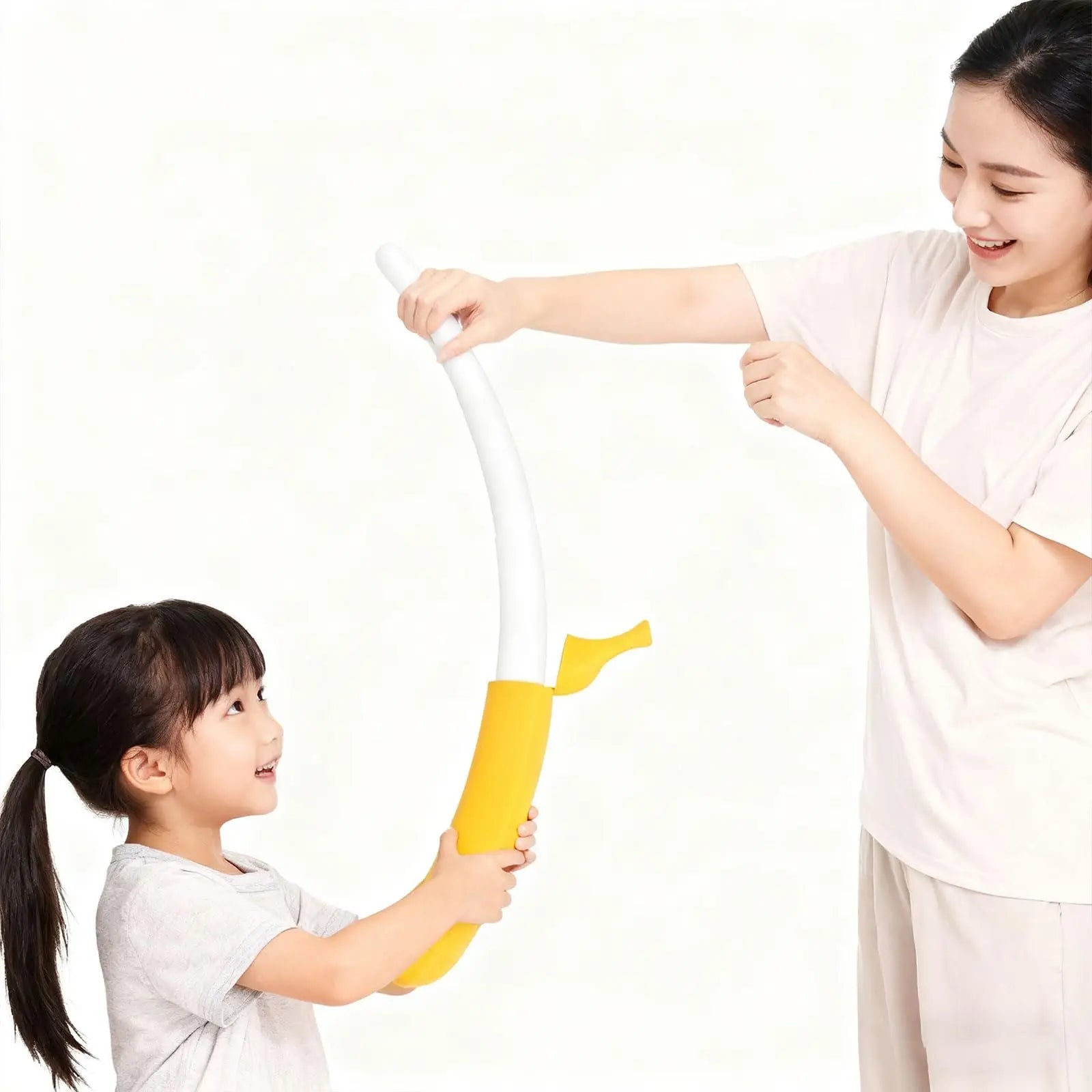 3D Printed Extendable Banana Sword Retractable Realistic Holiday Role Play Ornament Gift Craft Creative Home Ornaments