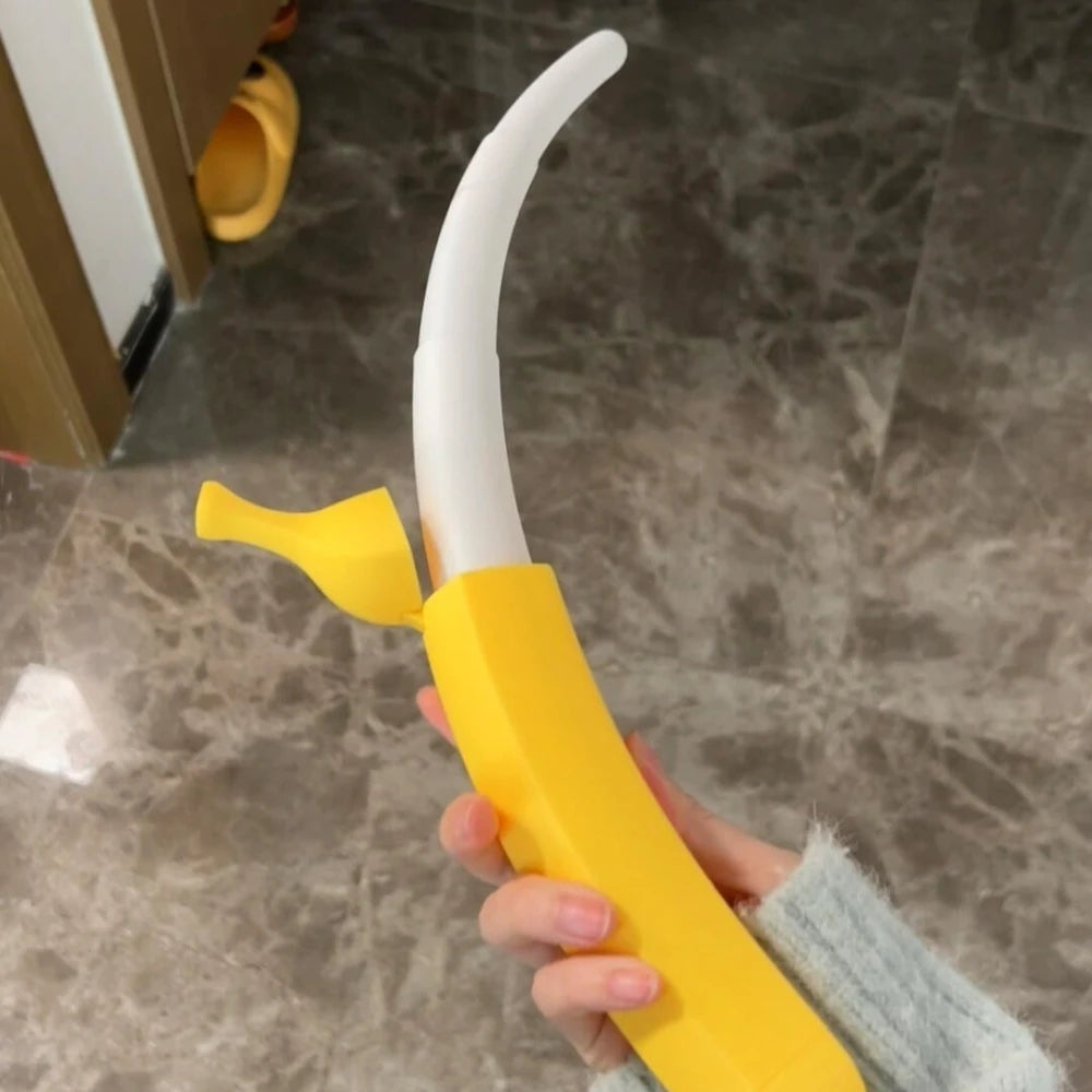 3D Printed Extendable Banana Sword Retractable Realistic Holiday Role Play Ornament Gift Craft Creative Home Ornaments