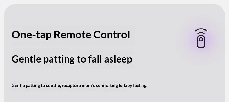Zhimengren Eggplant Sleep Pillow Bluetooth Music Remote Control Adjustable Patting Plush Toy For Adults Pregnant Women Girls
