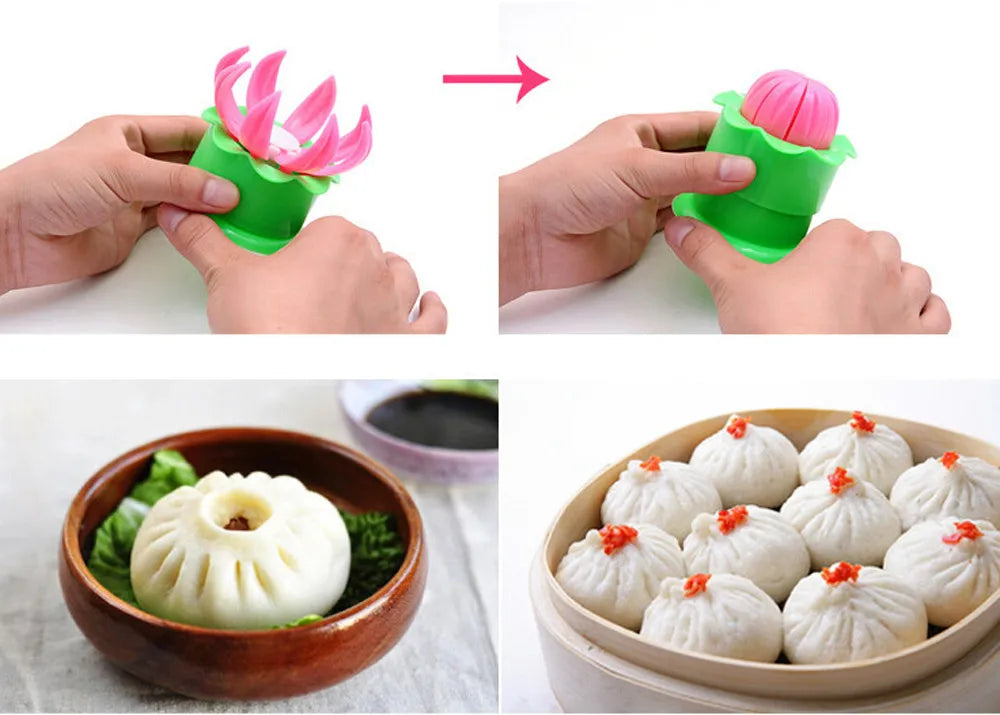 Pastry Pie Steam Bun Dumpling Maker Chinese Baozi Mold Baking And Pastry Tool Steamed Stuffed Bun Making Mould Baking Tools