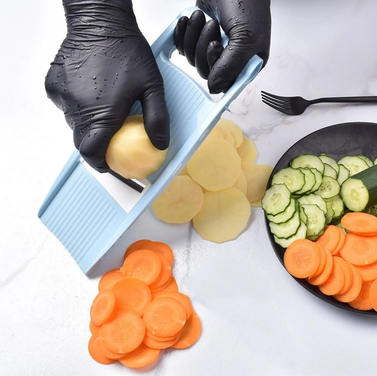 5 in1 Vegetable Fruit Slicer Multifunctional Manual Food Grater Cutter Potato Household Chopper Kitchen Veggie Dicer Gadgets