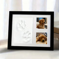 1pcs DIY Pet Paw Print Memorial Set - Clay Mold & Photo Frame, Souvenir Kit for Dogs & Cats, Perfect Pet Memorial Gift
