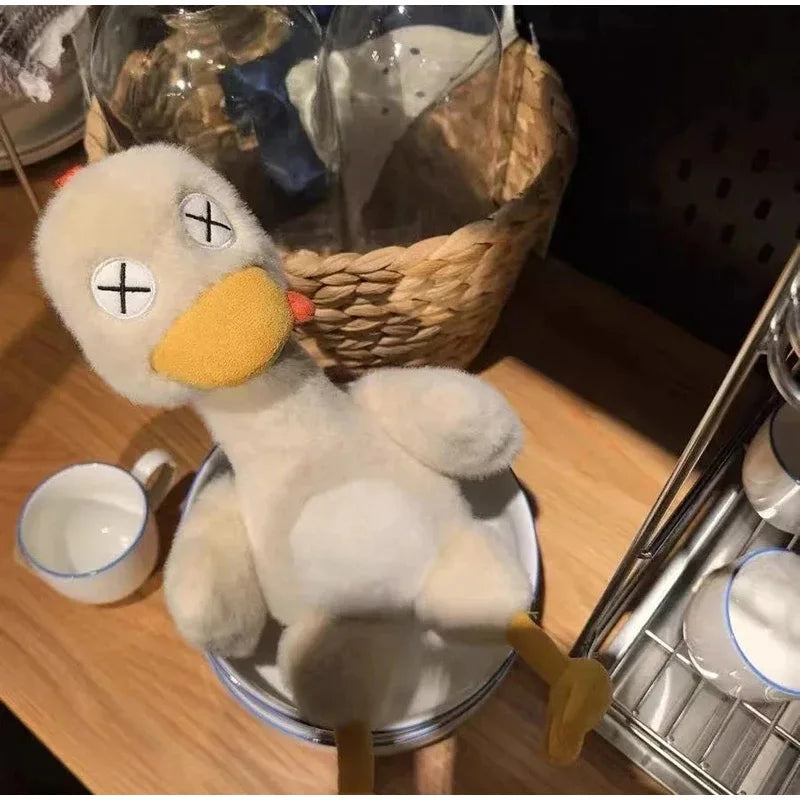 Magnetic Cute Duck decor ornaments Detachable Salted Duck Fun Toy Suitable As A Gift For Friends And Also As A Home Decor Item
