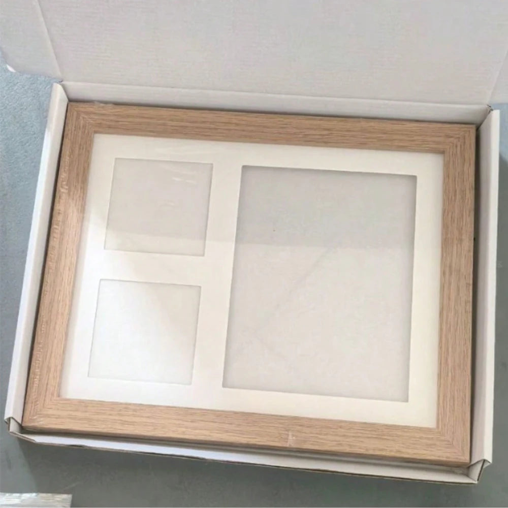 1pcs DIY Pet Paw Print Memorial Set - Clay Mold & Photo Frame, Souvenir Kit for Dogs & Cats, Perfect Pet Memorial Gift