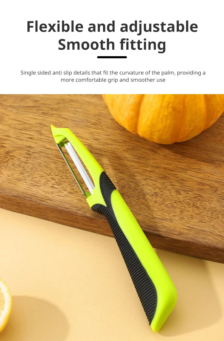 Anti Slip Handle Peeler, Peeler, Magic Tool, Melon, Potato, Fruit, Scraper, Kitchen Vegetable Tool Accessories