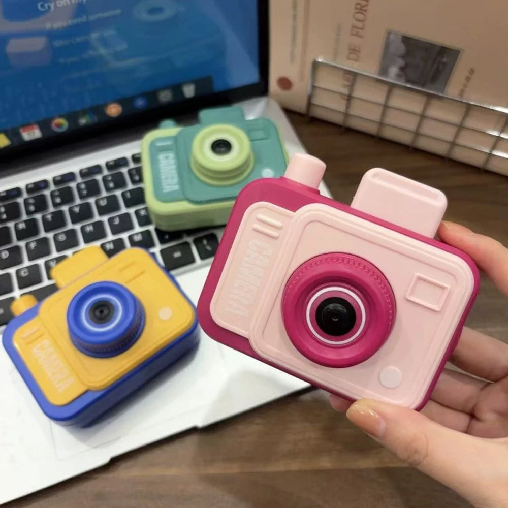 Double-sided Water Gun Camera Water Prank Gun Funny Kids Outdoor Summer Pool Beach Water Play Toy Parent-child Interactive Game