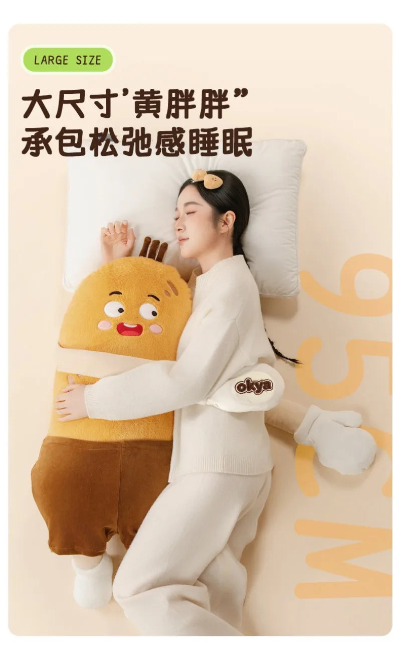 OKYA Potato King Hugging Patting Plush Toy Doll Squishy Hug Soothing Sleeping Pillow Cushion Plushie Girlfriend Birthday Gift
