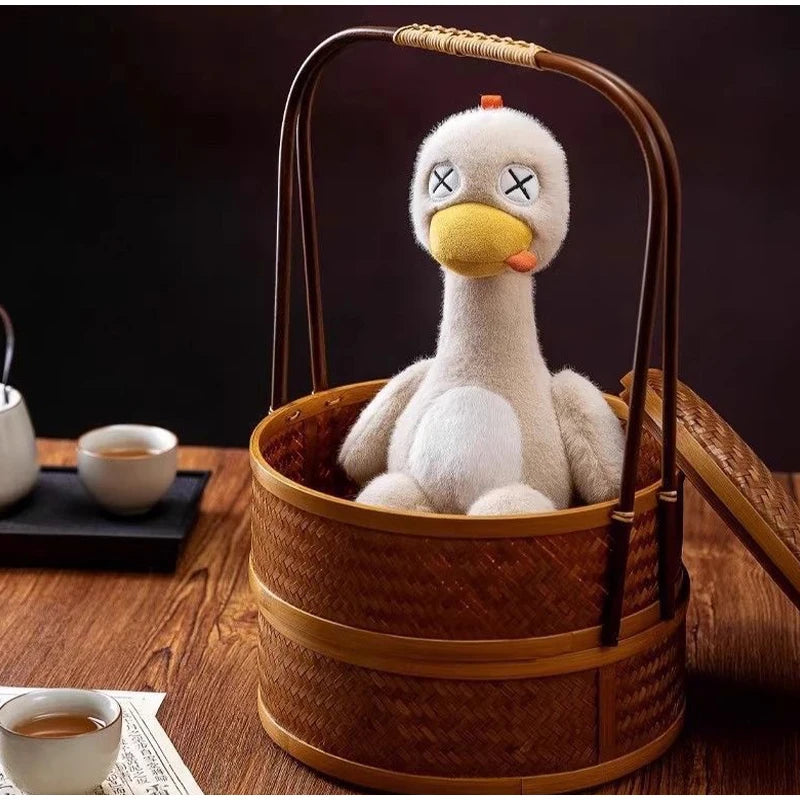 Magnetic Cute Duck decor ornaments Detachable Salted Duck Fun Toy Suitable As A Gift For Friends And Also As A Home Decor Item