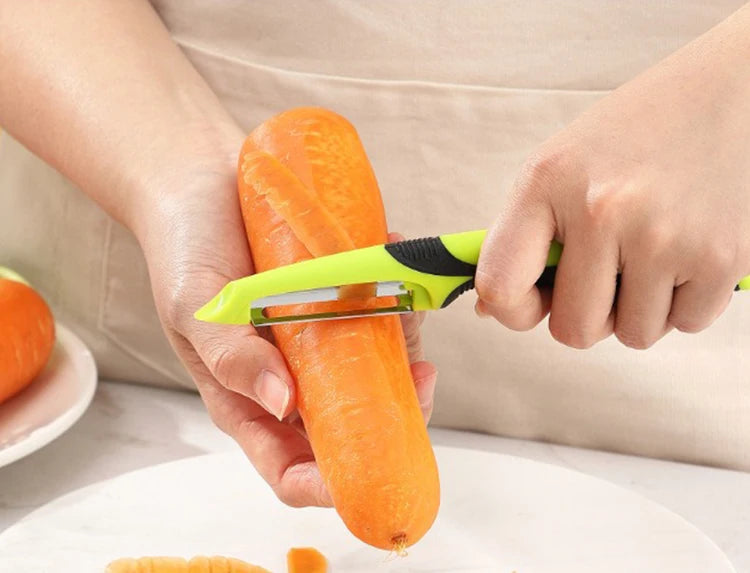 Anti Slip Handle Peeler, Peeler, Magic Tool, Melon, Potato, Fruit, Scraper, Kitchen Vegetable Tool Accessories