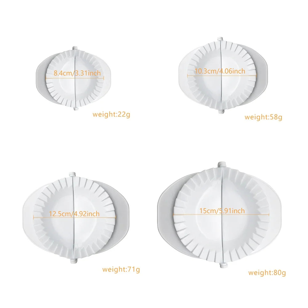 1pc Dumpling Mold DIY, 4 Sizes, Suitable for Making Wonton Wrappers, Pies, Dumplings, and Pan-Fried Dumplings in the Kitchen