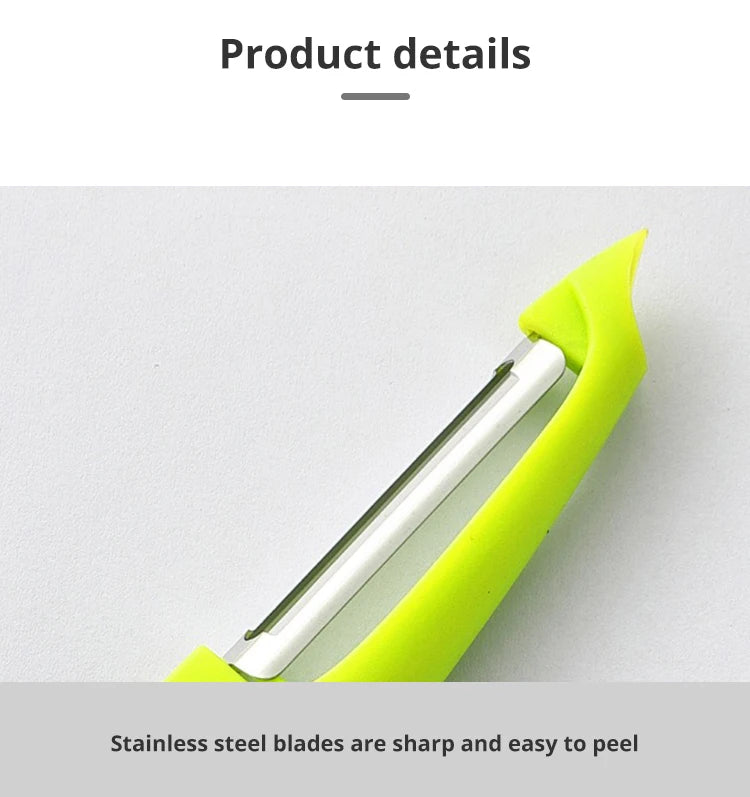 Anti Slip Handle Peeler, Peeler, Magic Tool, Melon, Potato, Fruit, Scraper, Kitchen Vegetable Tool Accessories