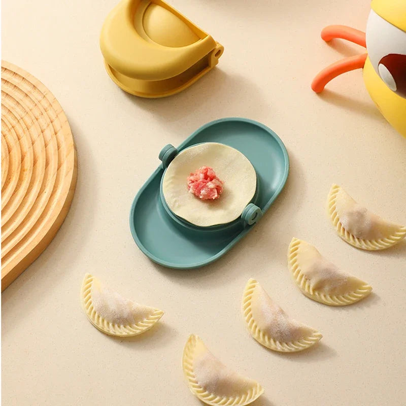 3 in 1 Multifunctional Dumplings Maker DIY Kit Jiaozi Mould Wrapper Presser Cooking Accessories Dumplings Tools Kitchen Gadgets