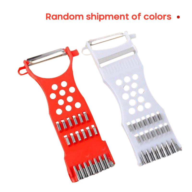 Multi-Function Vegetable Fruit Peeler Grater Hand Slicer Double Head Cutter Cucumber Carrot Potato Knife Kitchen Home Gadgets