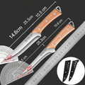 High-quality stainless steel kitchen knives kitchen accessory knives, fruit knives with knife covers sharp for chefs to cut meat
