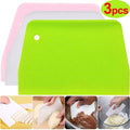 Multipurpose Dough Cutter Bowl Scraper for Bread Dough Fondant Cake Cream Spatula DIY Pastry Cutters Scrapers Kitchen Baking Kit