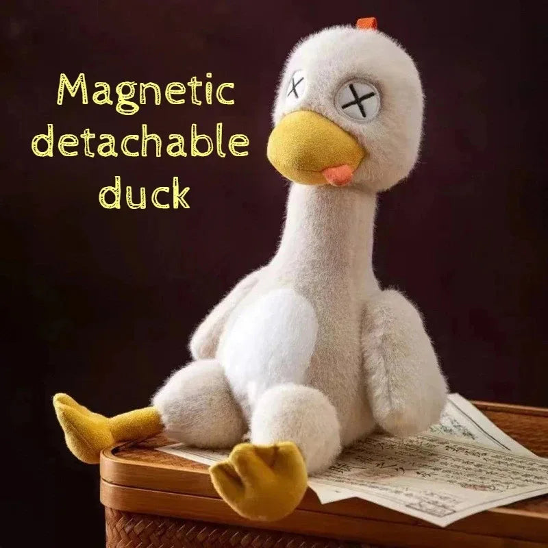 Magnetic Cute Duck decor ornaments Detachable Salted Duck Fun Toy Suitable As A Gift For Friends And Also As A Home Decor Item