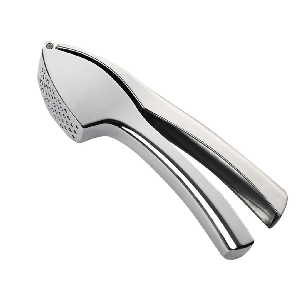Garlic Press Manually Mashed Garlic Crusher Machine Handheld Ergonomic Grip Anti-Rust Cooking Ginger Crusher Kitchen Tools
