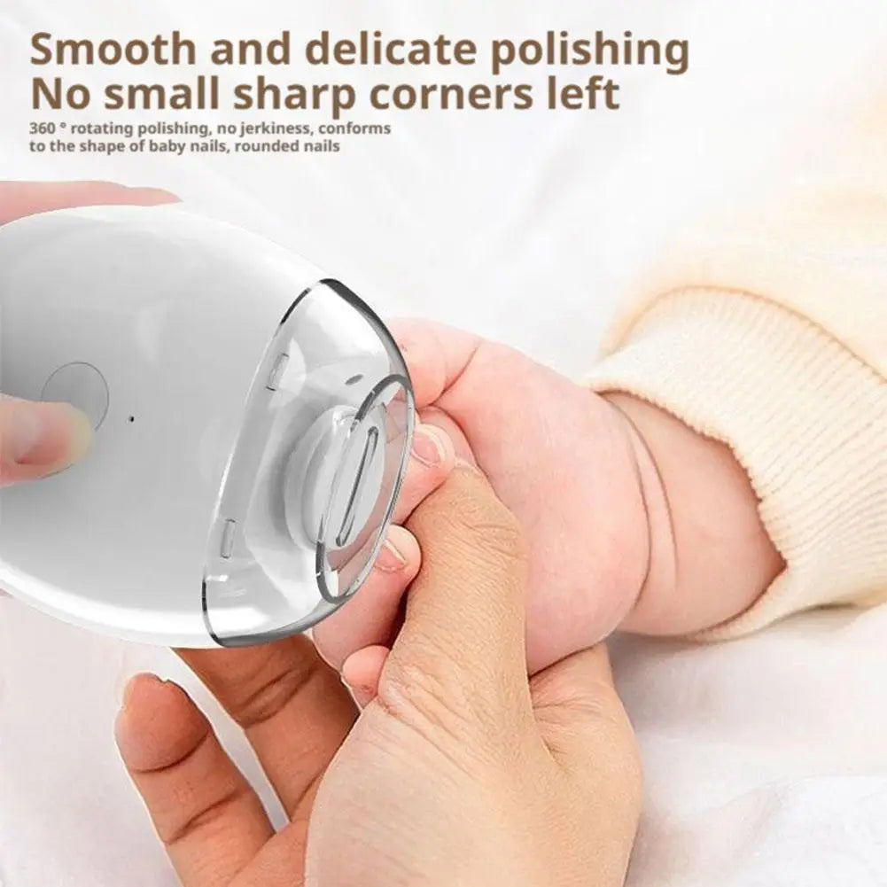 Electric Nail Clipper Cutter With LED Light Rechargeable Nail Cutter Manicure For Baby Adult Nail Polish Manicure Tool Nail Care