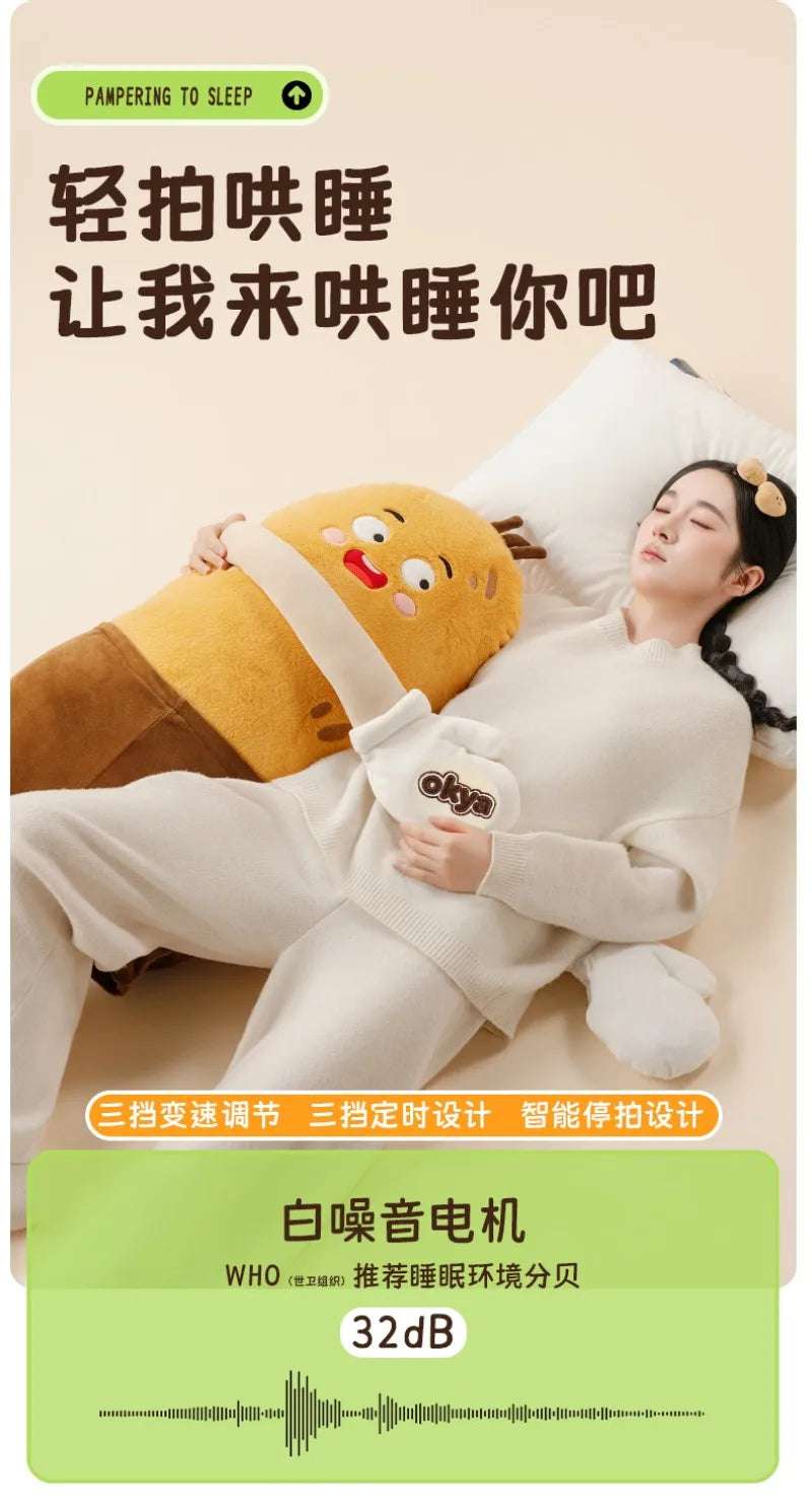 OKYA Potato King Hugging Patting Plush Toy Doll Squishy Hug Soothing Sleeping Pillow Cushion Plushie Girlfriend Birthday Gift