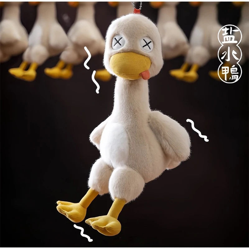 Magnetic Cute Duck decor ornaments Detachable Salted Duck Fun Toy Suitable As A Gift For Friends And Also As A Home Decor Item